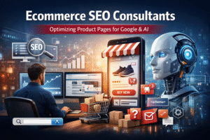 How Ecommerce SEO Consultants Optimize Product Pages for Google & AI (2026 Guide)