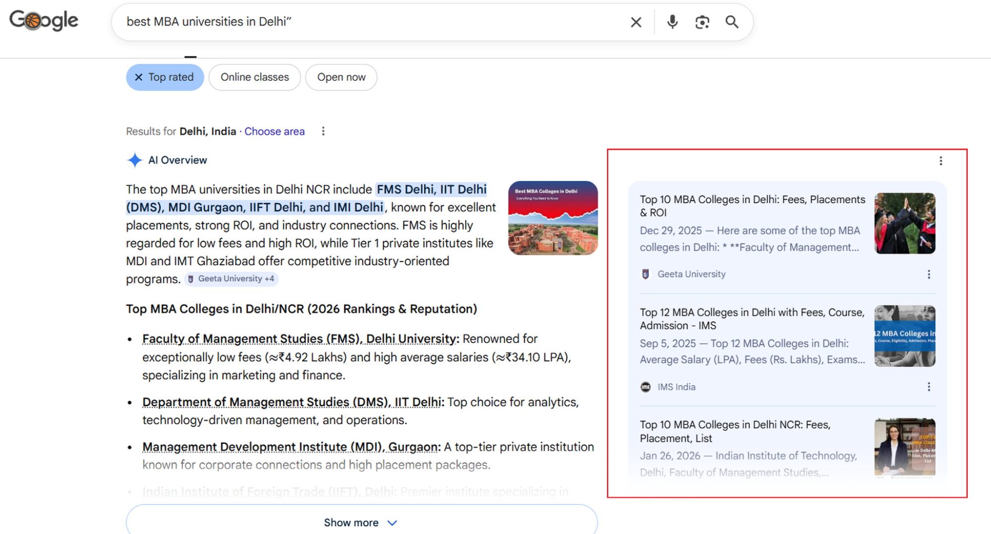 Search Intent Alignment